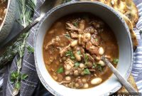 Savory Pork and Lentil Bean Bake