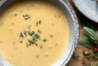 Savory Mushroom Herb Gravy