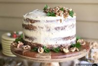 Julia Walnut Cake with French Buttercream