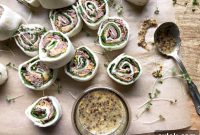 Zesty Make-Ahead Roast Beef Pinwheels