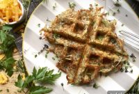 Crispy Rosemary Waffle Hash Browns