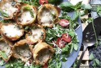 Speedy Vegetarian Lasagna Cups