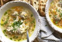 Nourishing Polpette and Orzo Soup