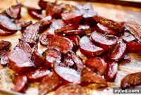 Sweet and Tangy Balsamic Roasted Beet Wedges