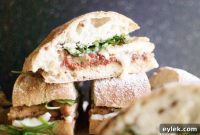 Chicken and Brie Ciabatta Loaf