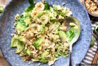 Brown Butter Orecchiette with Crispy Brussels Sprouts