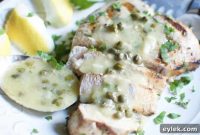 Citrus Caper Grilled Swordfish