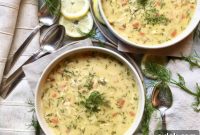 Zesty Avgolemono Chicken Soup