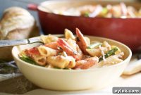 Shrimp and Asparagus Penne