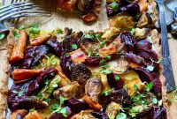 Vibrant Garden Medley Tart