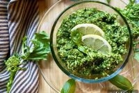 Lemon-Kissed Broccoli Rabe Pesto