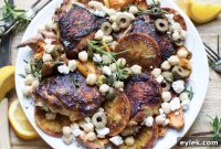Fire-Kissed Chicken with Orange Sweet Potatoes