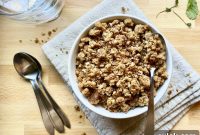 Crispy Golden Oat Streusel