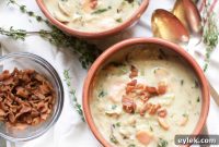 Comforting Creamy Chicken and Wild Rice Soup