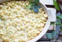 Triple Cheese Cavatappi Bake