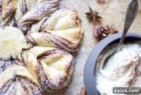 Cinnamon Star Bread with Rich French Buttercream