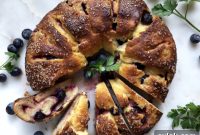 Zesty Lemon Blueberry Gluten-Free Ring
