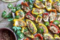 Party-Perfect Queso Stuffed Mini Peppers