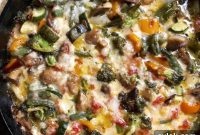 Baked Cheesy Ratatouille Dip