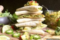 Fiesta Chicken Fajita Quesadillas