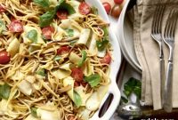 Toasted Saffron Pasta Primavera