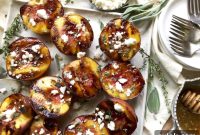 Honey Kissed Grilled Peaches and Queso Fresco