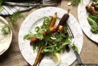 Aromatic Coffee and Five-Spice Roasted Carrot Salad
