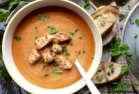 Velvety Creamy Roasted Tomato Soup