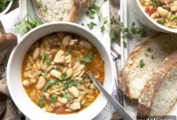 Tuscan Chicken White Bean Soup