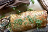 Beef-Filled Scalloped Potato Roulade