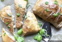 Savory Chicken & Mushroom Calzones
