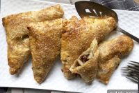 Super Easy Pear and Cranberry Turnovers