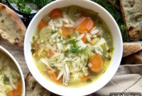 Effortless Weeknight Chicken Orzo Soup
