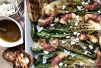 Crispy Prosciutto Shrimp & Grilled Romaine