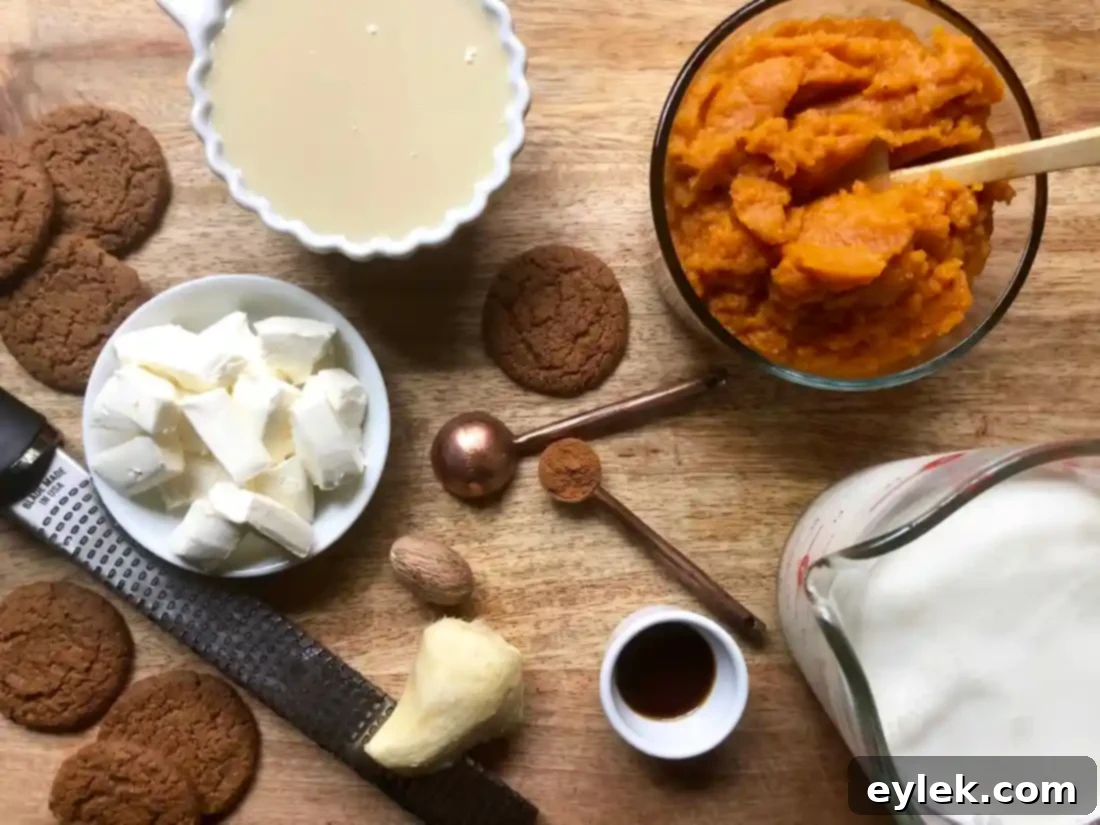 pumpkin spice mousse