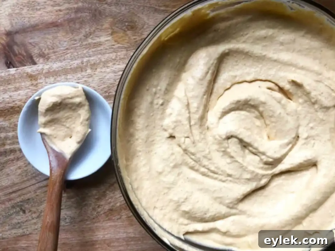 pumpkin spice mousse