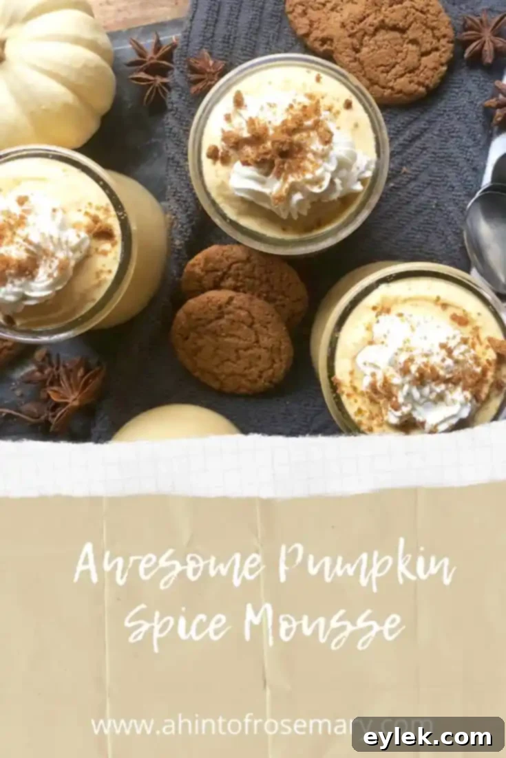 Awesome Pumpkin Spice Mousse