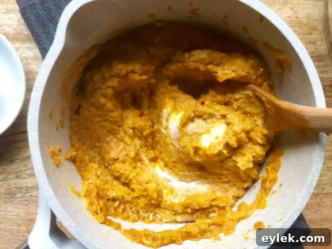 pumpkin spice mousse