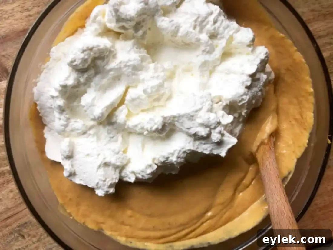 pumpkin spice mousse