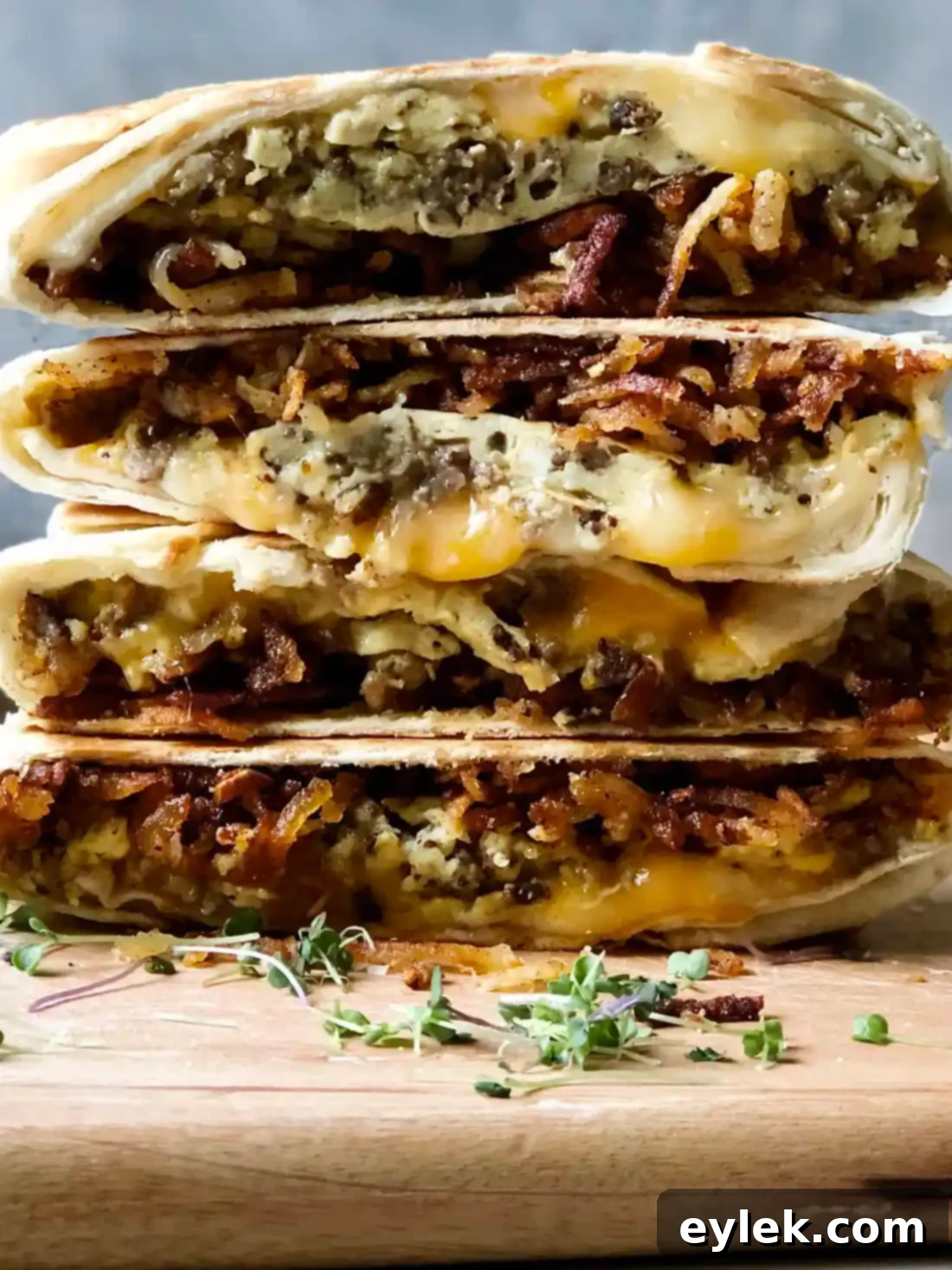 Homemade Breakfast Crunchwraps
