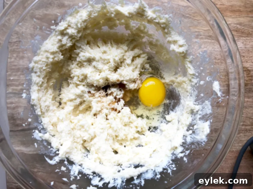 Mixing cookie dough in a stand mixer
