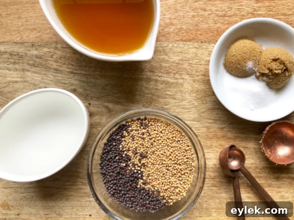 authentic whole-grain mustard