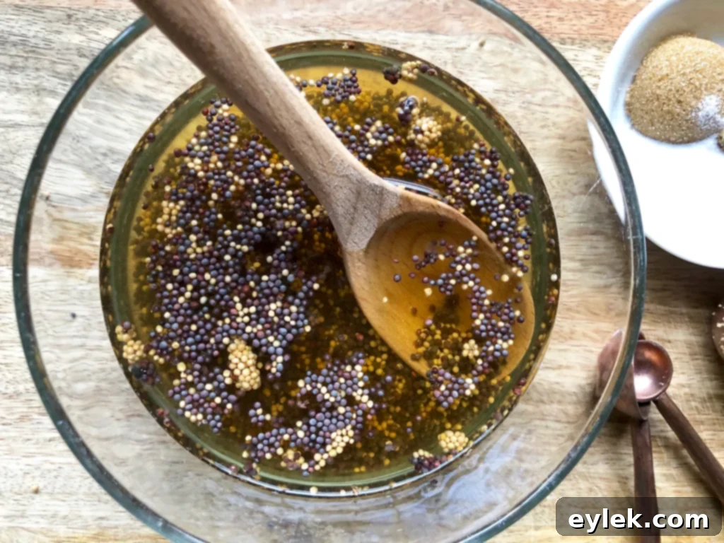 authentic whole-grain mustard