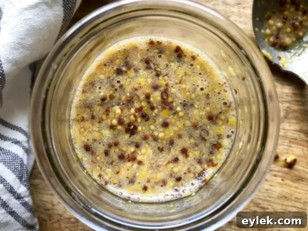 authentic whole-grain mustard