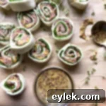 Zesty Make-Ahead Roast Beef Pinwheels 11 make-ahead roast beef roll-ups with horseradish spread