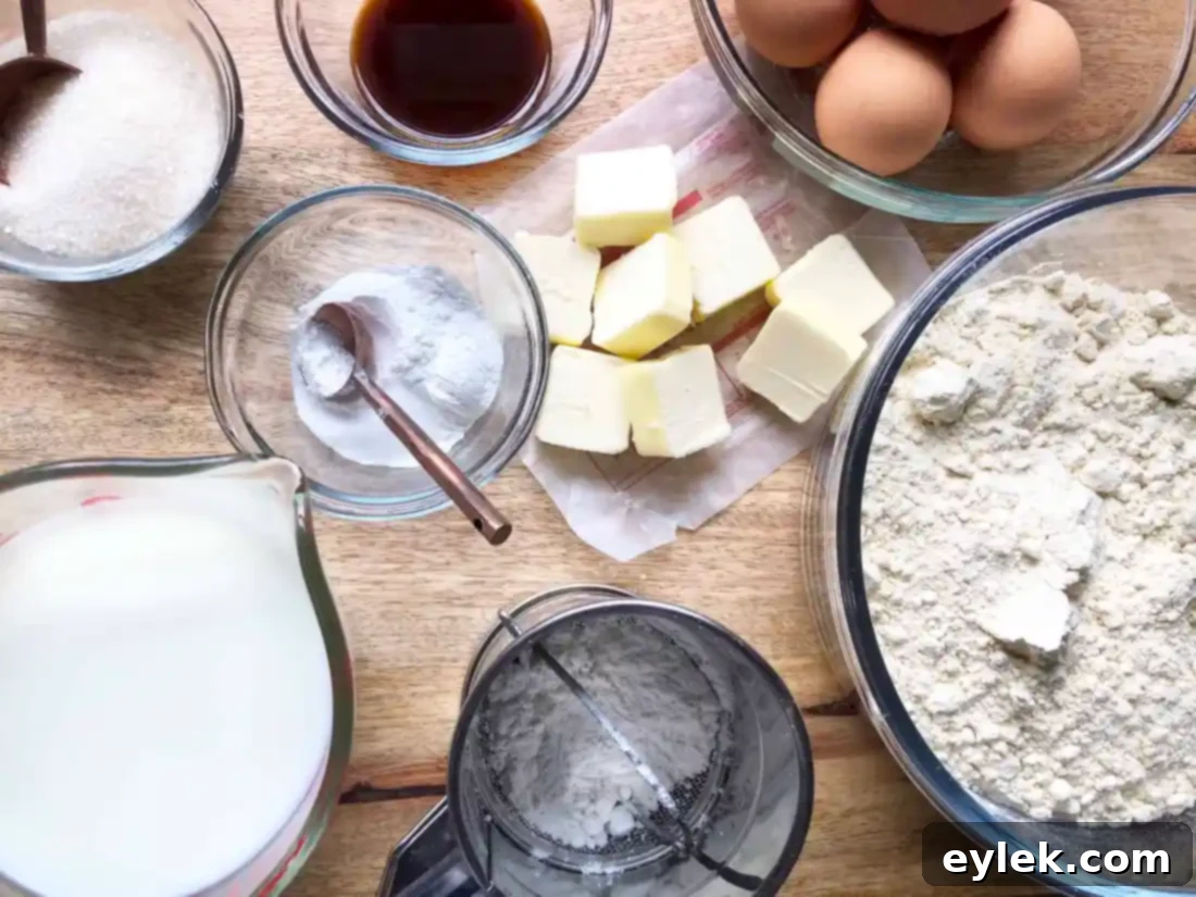 Gluten-Free (Or Not) Classic Belgian Waffles: Perfectly golden waffles stacked high.