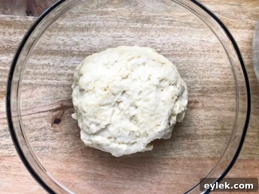 pane bianco dough covered for rising