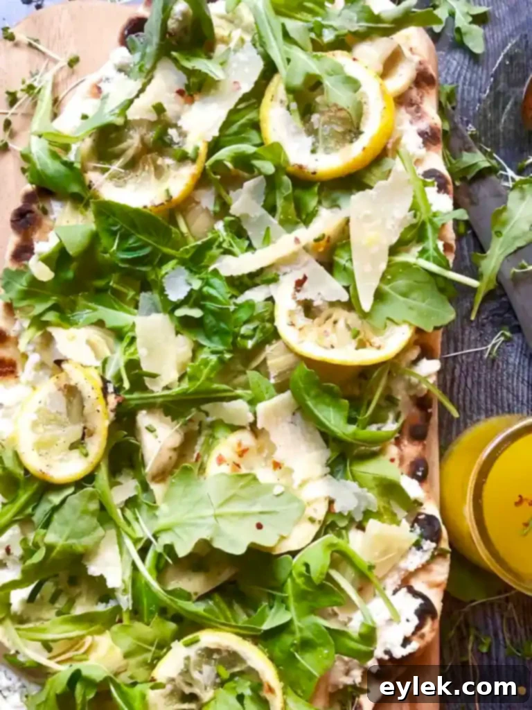 grilled flatbread with artichokes & ricotta