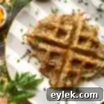 Crispy Rosemary Waffle Hash Browns 17 waffled hash browns with rosemary