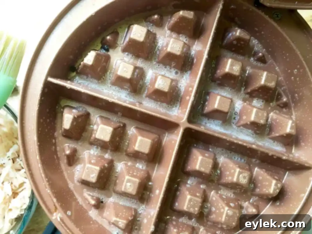 waffled hash browns with rosemary